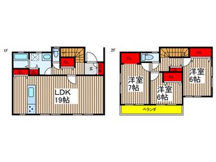 Kolet志木上宗岡の物件間取画像